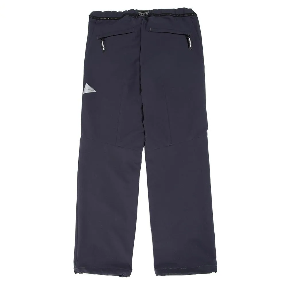 and wander 2way Stretch Pant / Navy