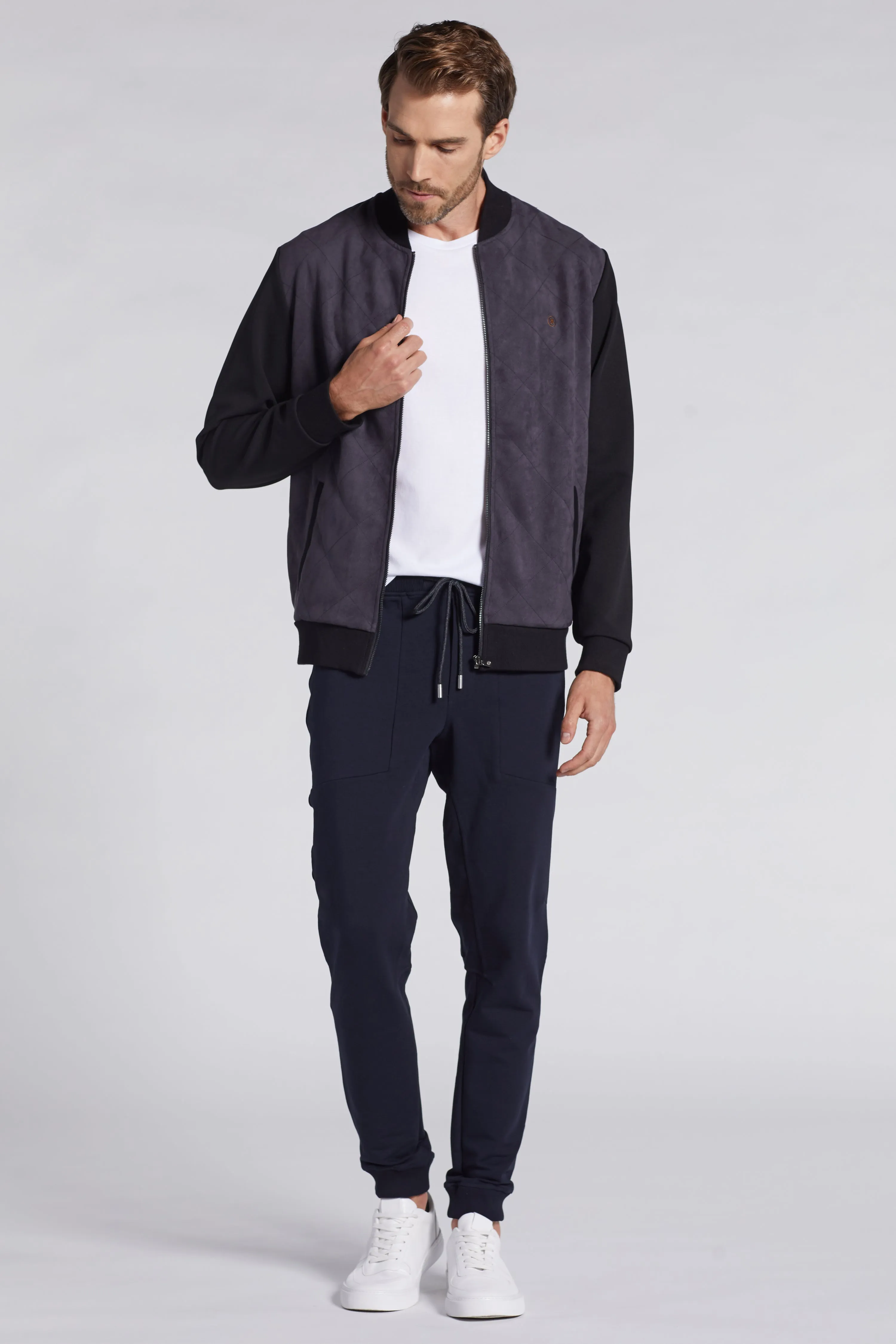 ARAGON Luxe Bomber Jacket