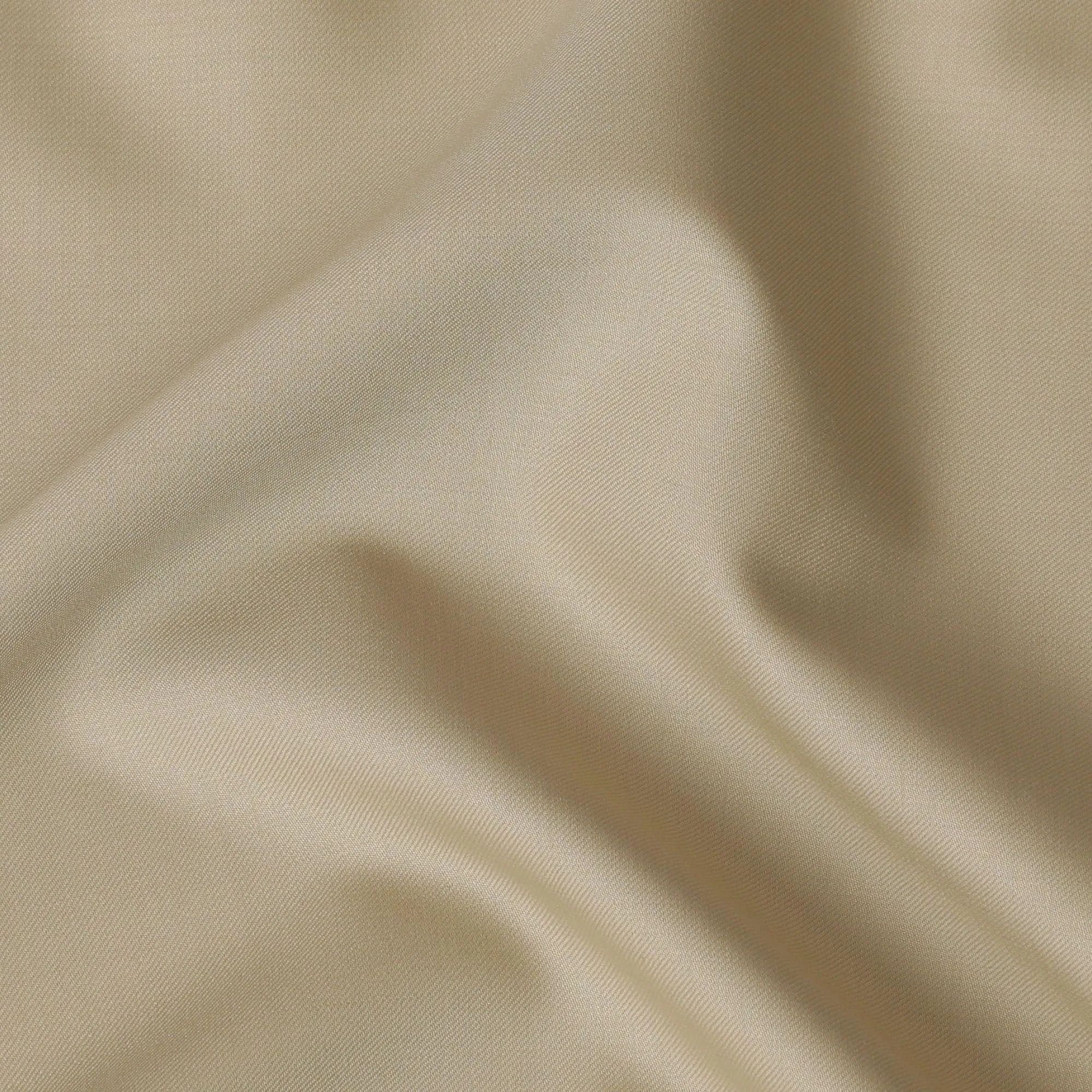 Beige Plain Premium pure Italian Super 150's wool suiting fabric-D16467