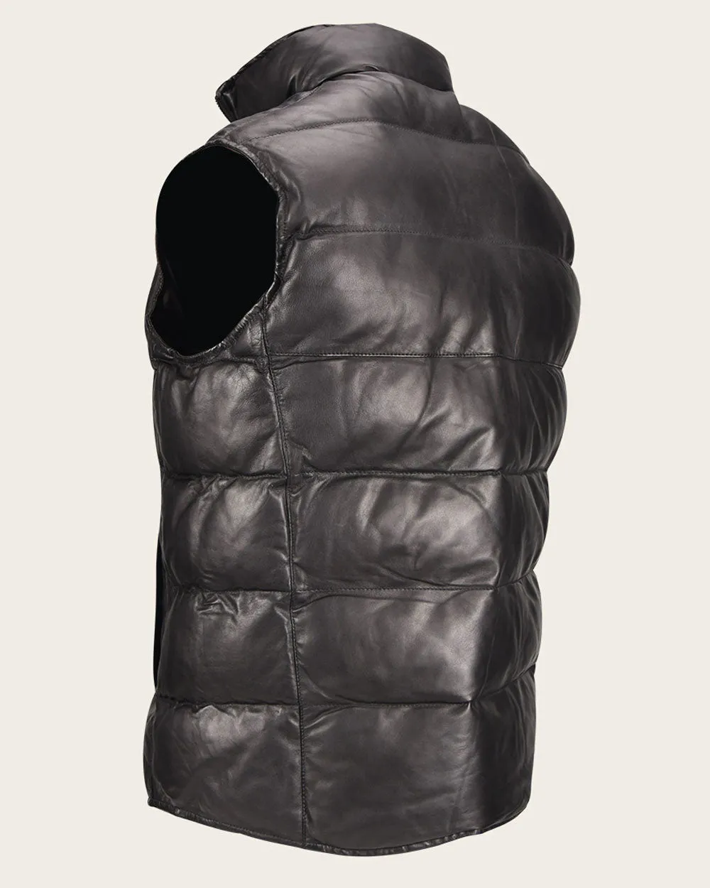 Black padding vest