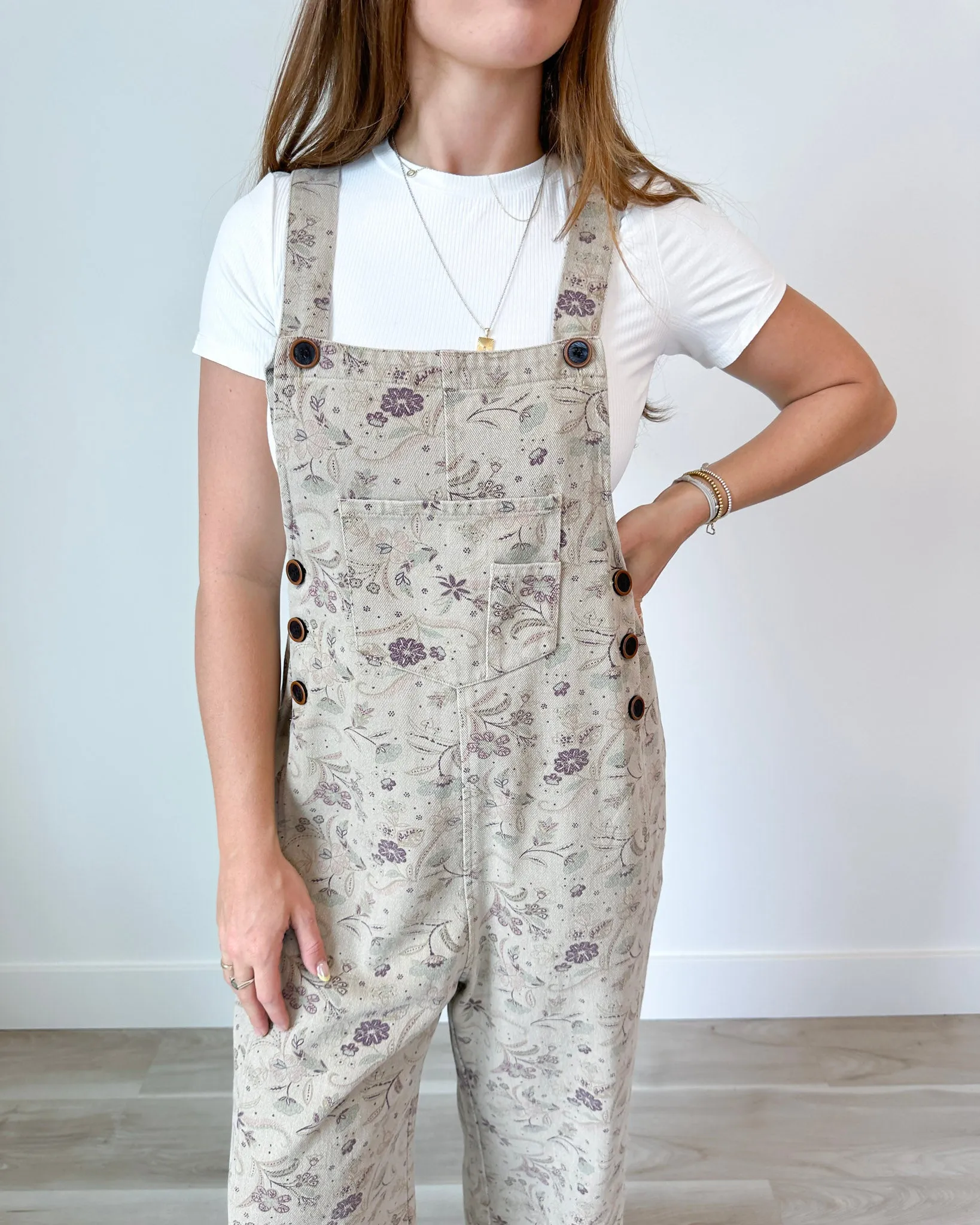 Blossoming Dream Overalls