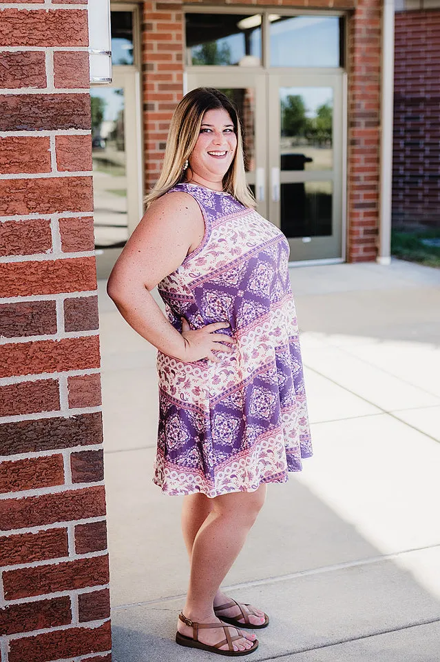 Bohemian Print Dress