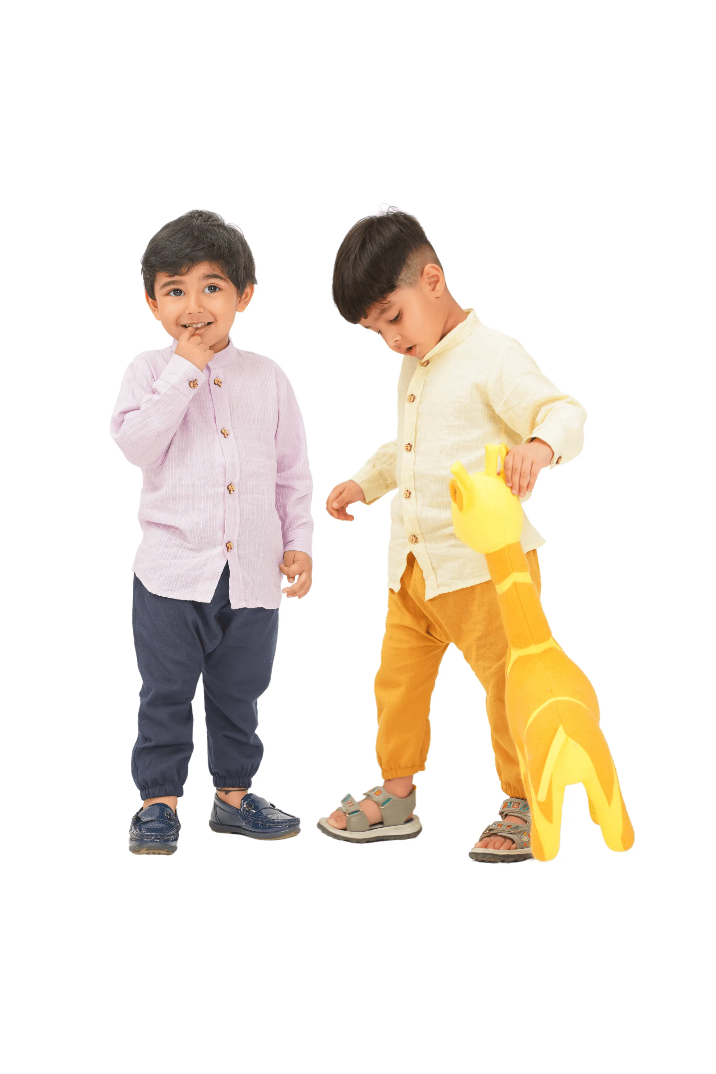 Boys Pure Cotton Miyani Pants Combo