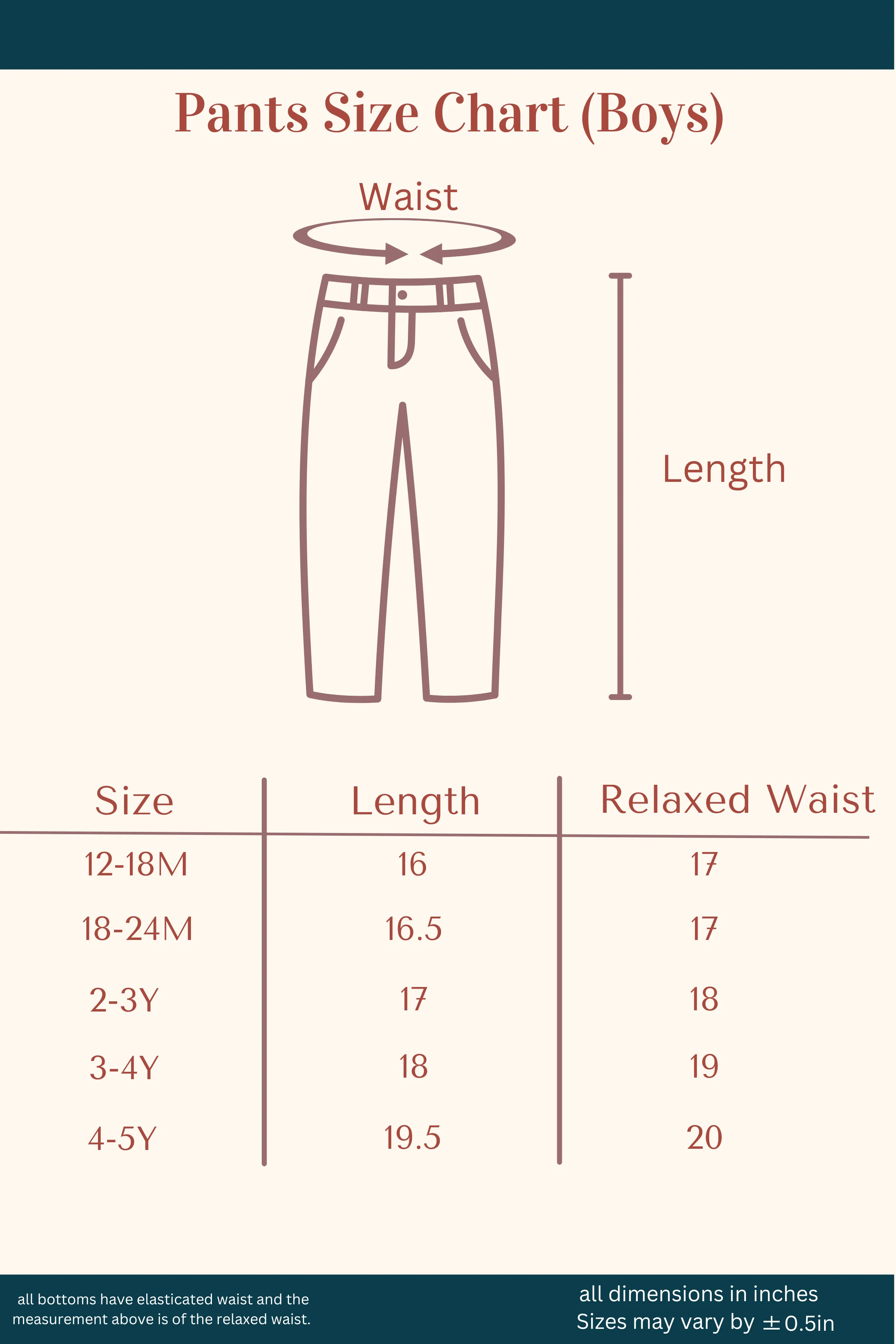 Boys Pure Cotton Miyani Pants Combo