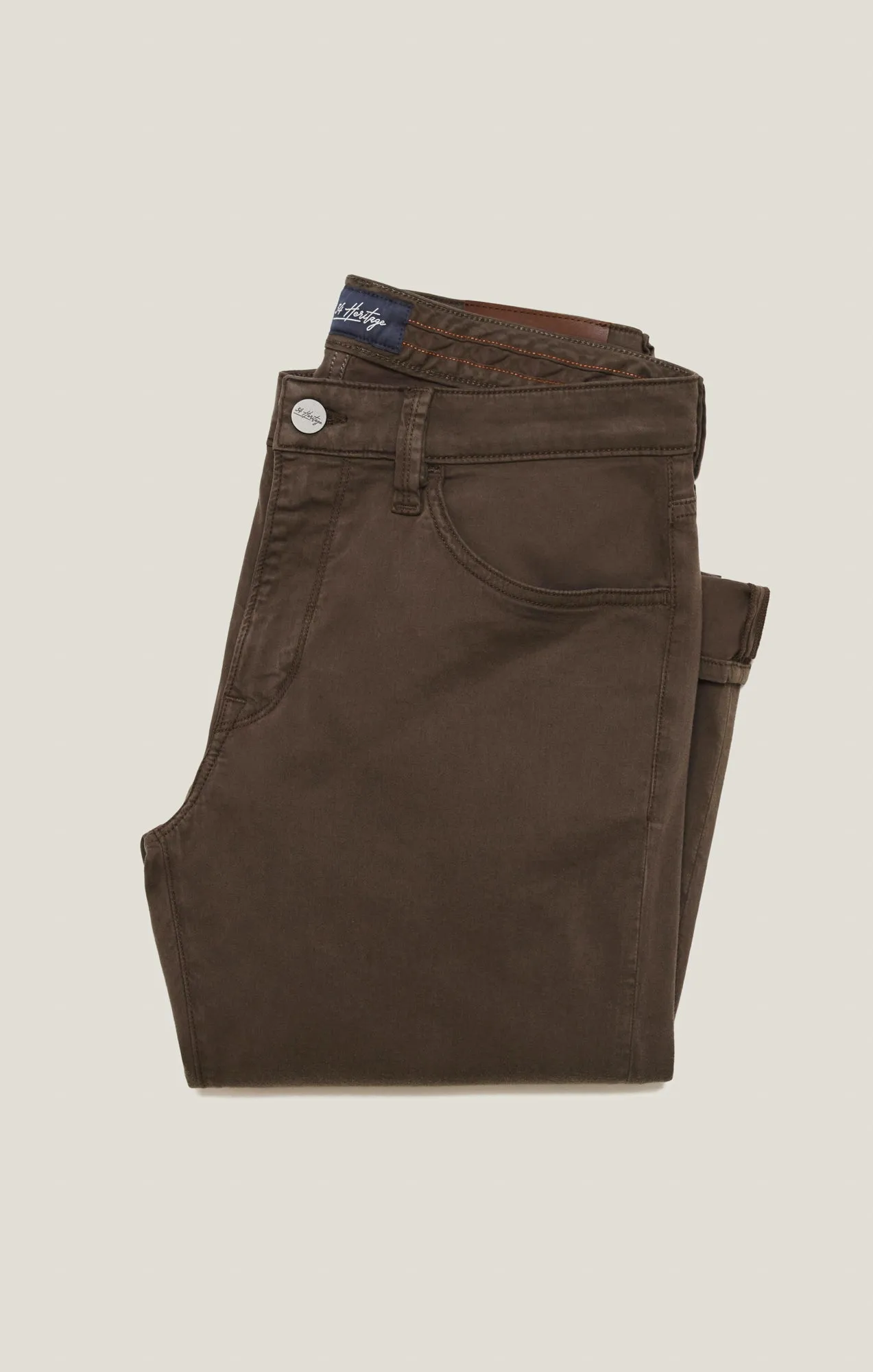 Charisma Relaxed Straight Pants in Oak Twill