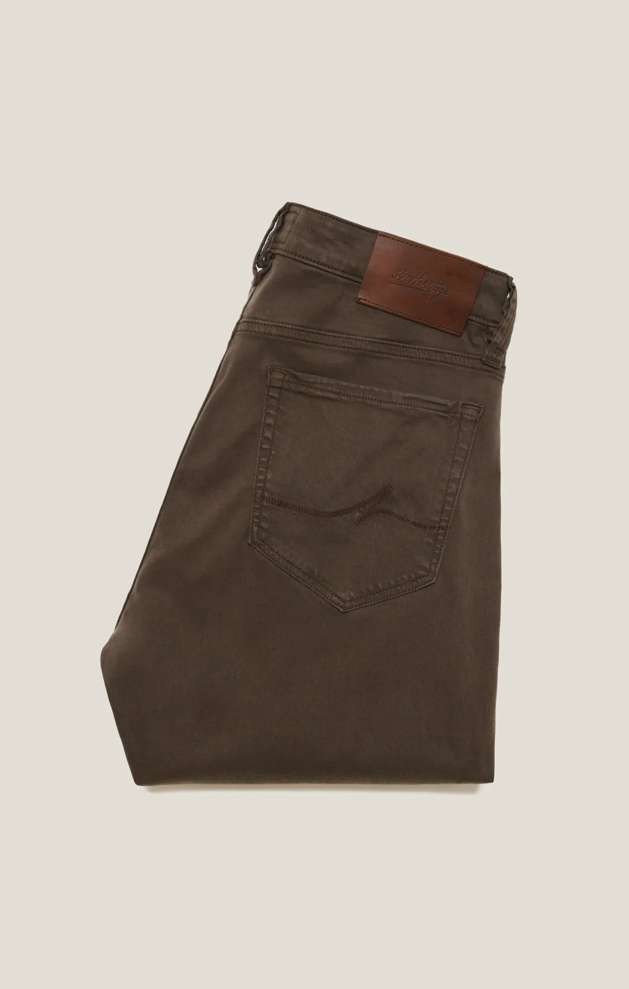 Charisma Relaxed Straight Pants in Oak Twill