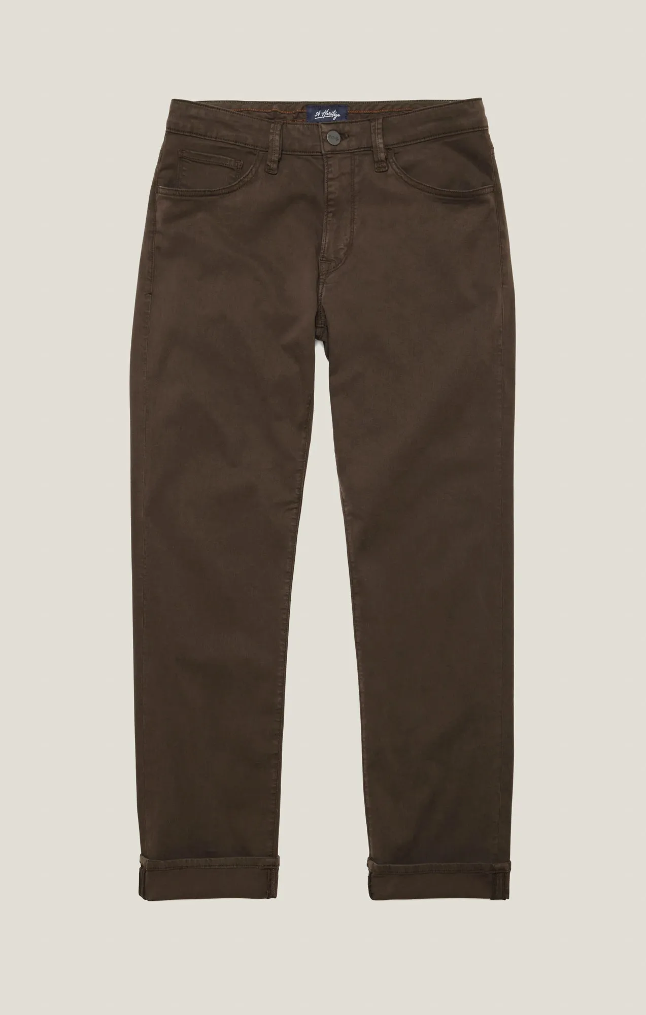 Charisma Relaxed Straight Pants in Oak Twill