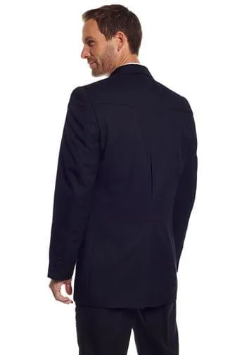 Circle S Mens Black Poly/Rayon Blend Abilene Sportcoat Western 2 Button 40 L