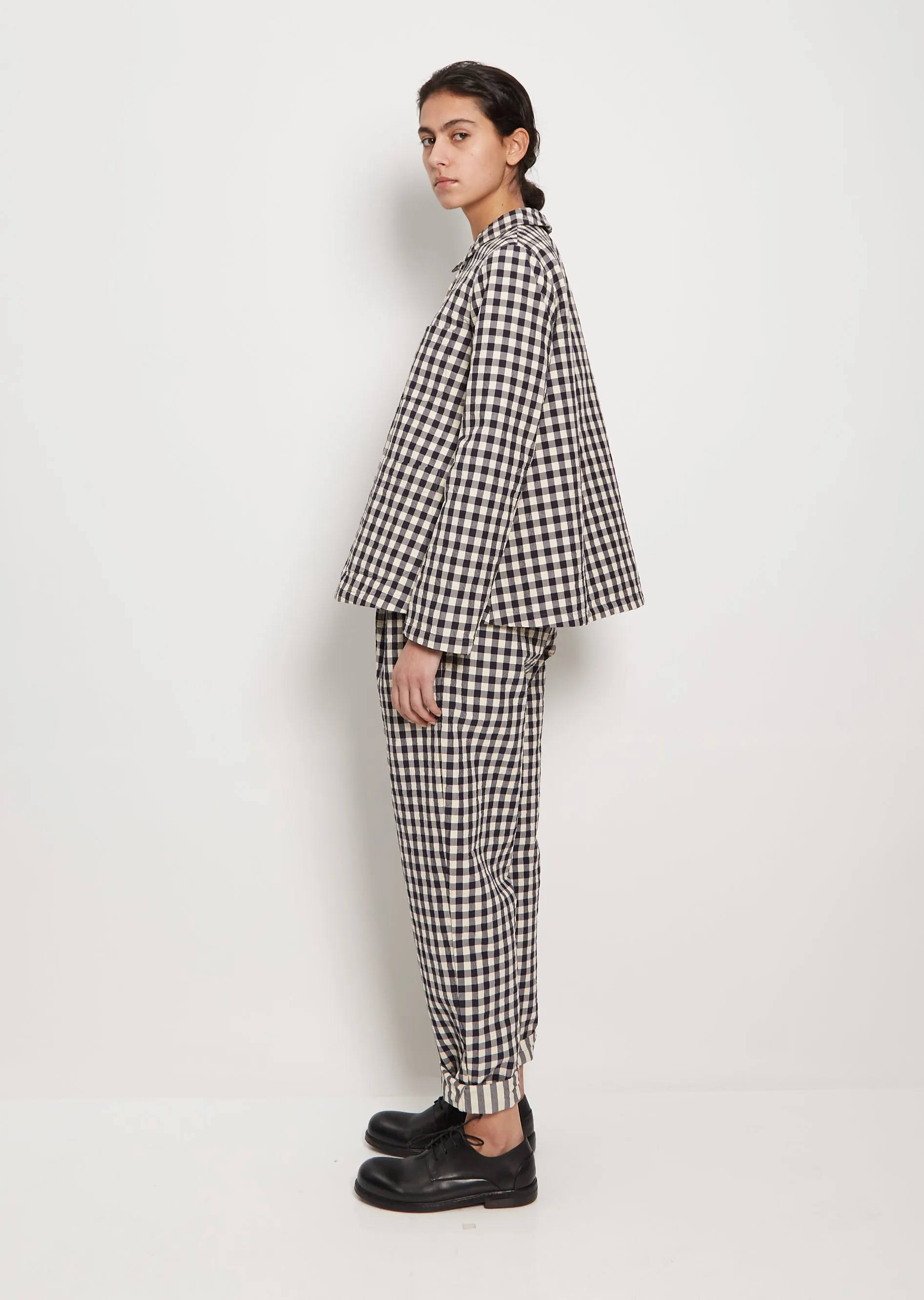 Cotton Check Heidi Jacket