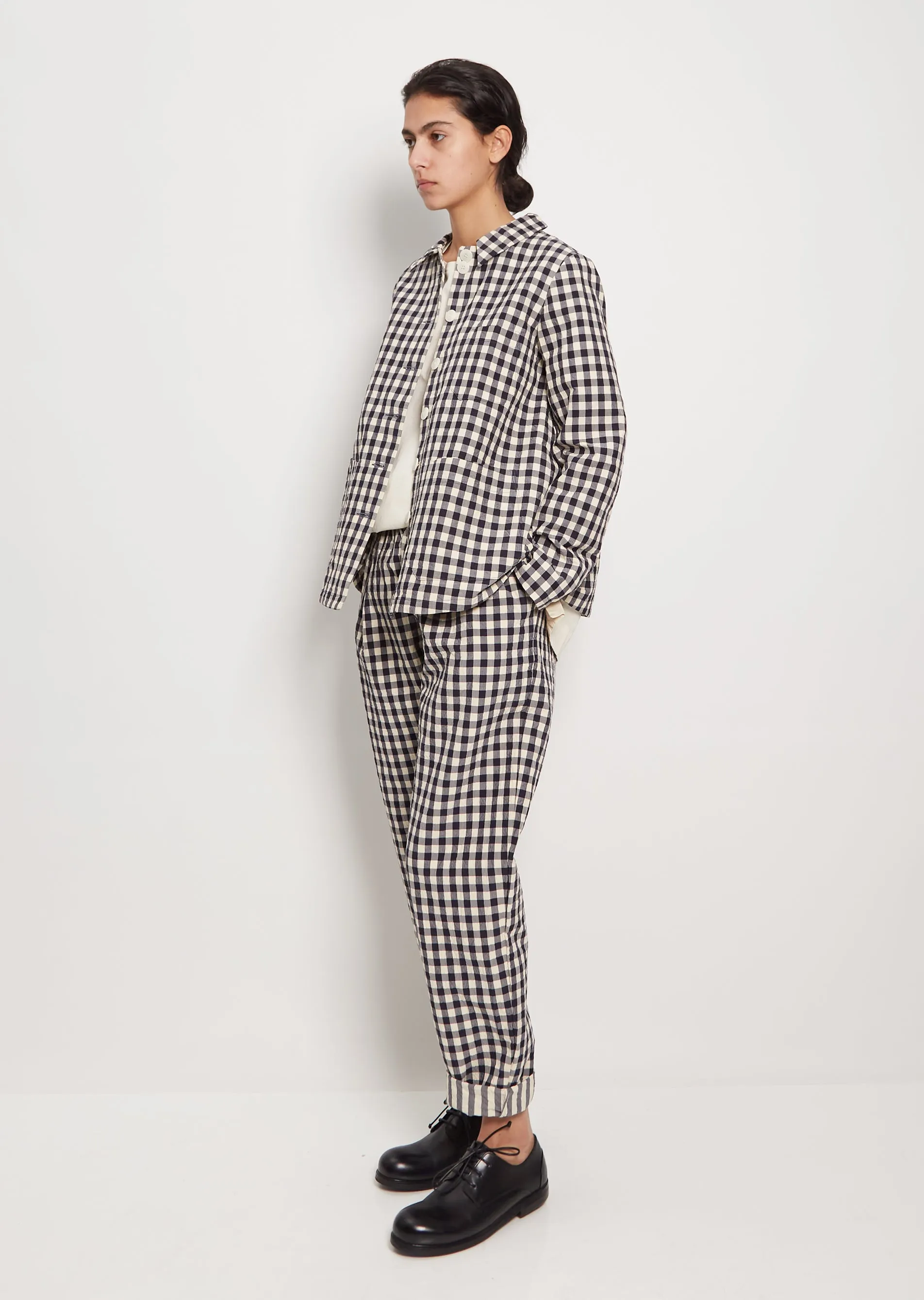 Cotton Check Heidi Jacket