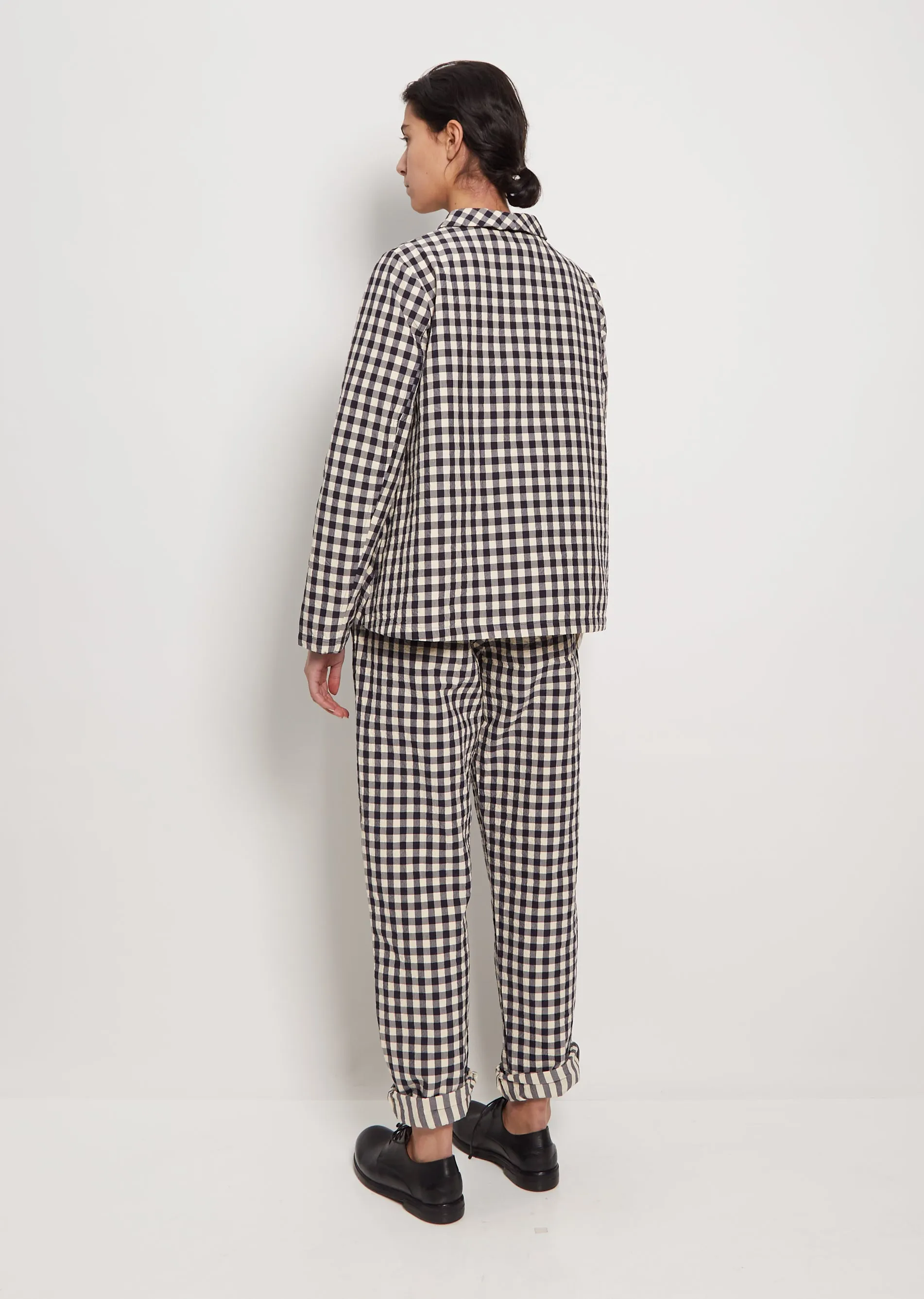 Cotton Check Heidi Jacket