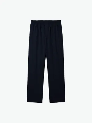 Cotton Pants Navy