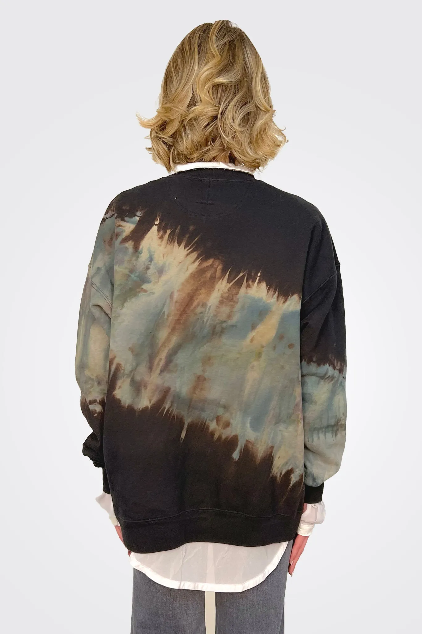 Crewneck Dye Sweatshirt - Storm