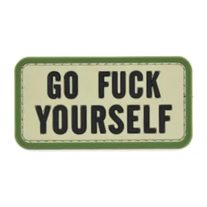 Go F*** Yourself Patch Green