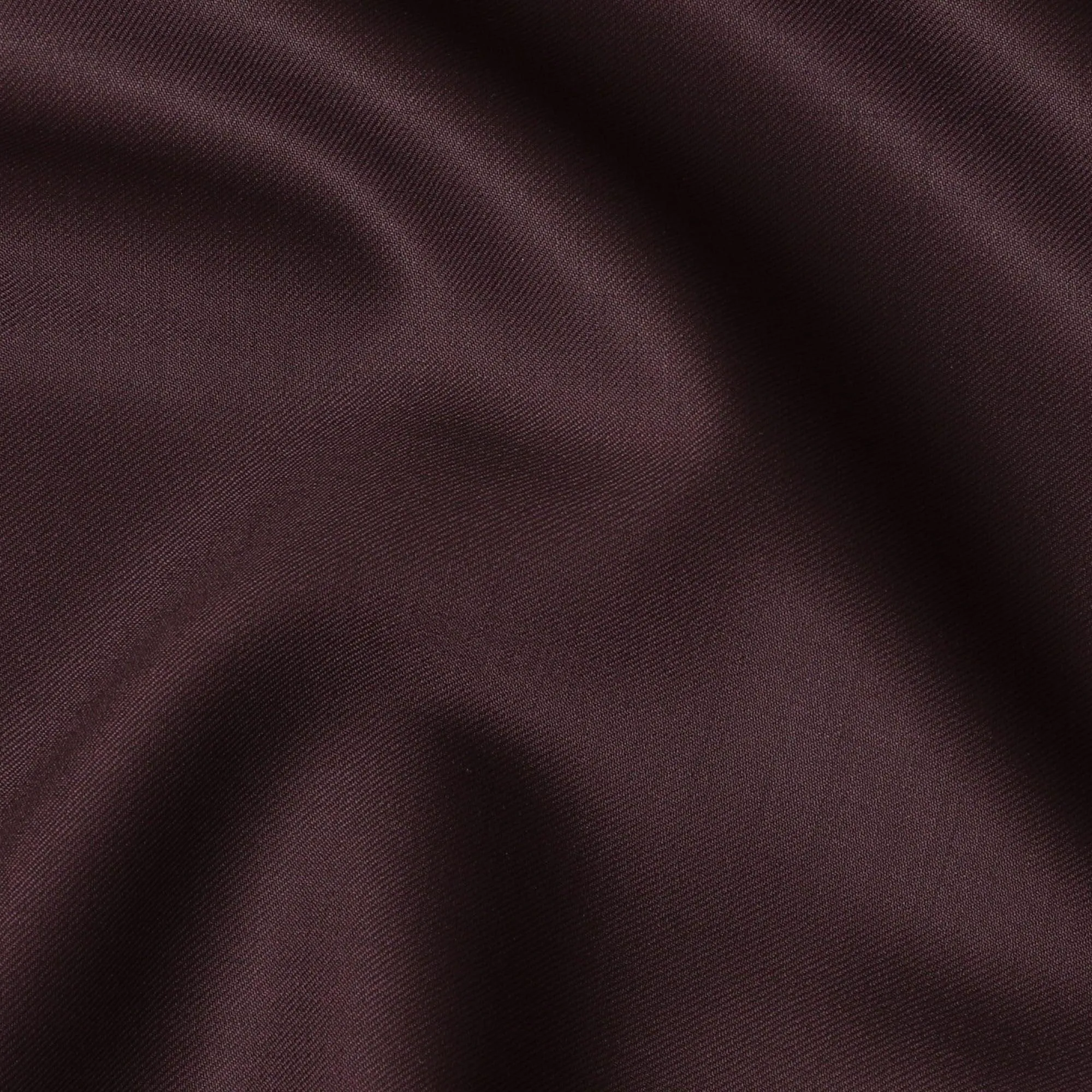 Grape purple Plain Premium pure Italian Super 150's wool suiting fabric-D16474