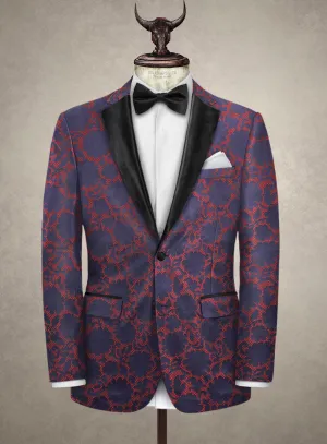 Italian Silk Imrani  Tuxedo Jacket