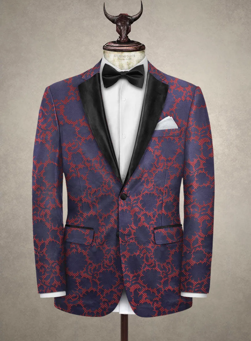 Italian Silk Imrani  Tuxedo Jacket