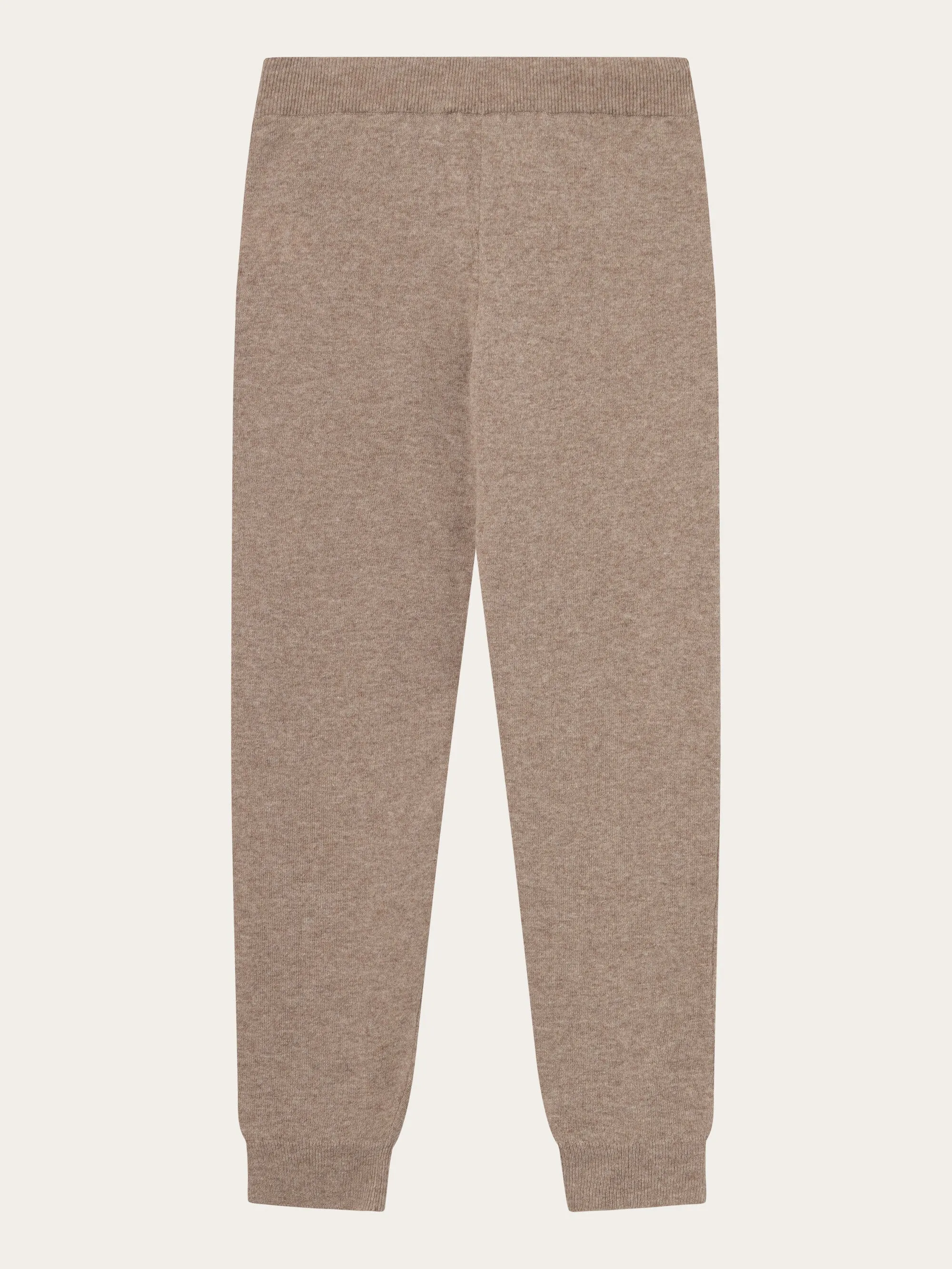 JADE hybrid knitted jog pants - Kelp melange