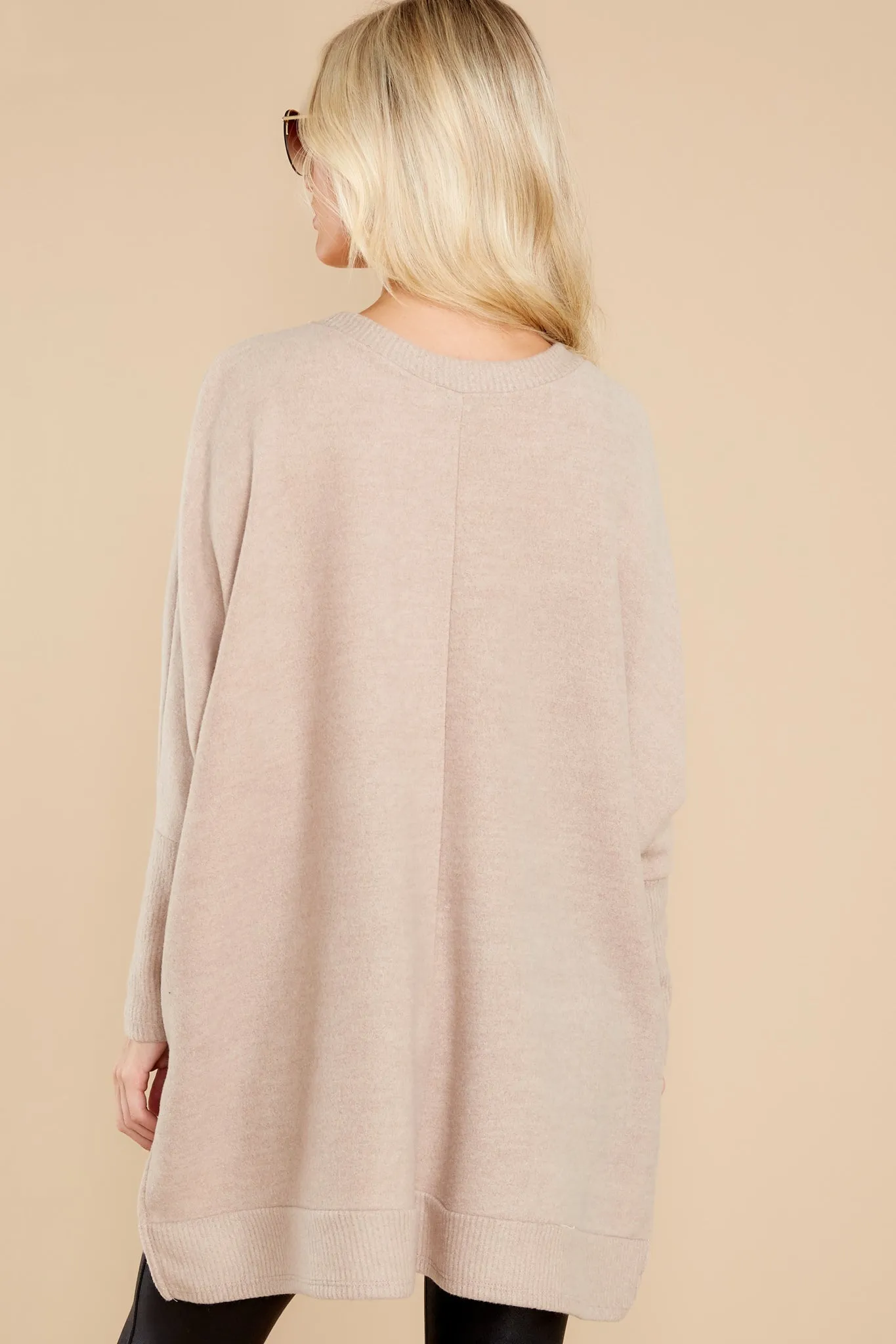 Just What I Need Taupe Top