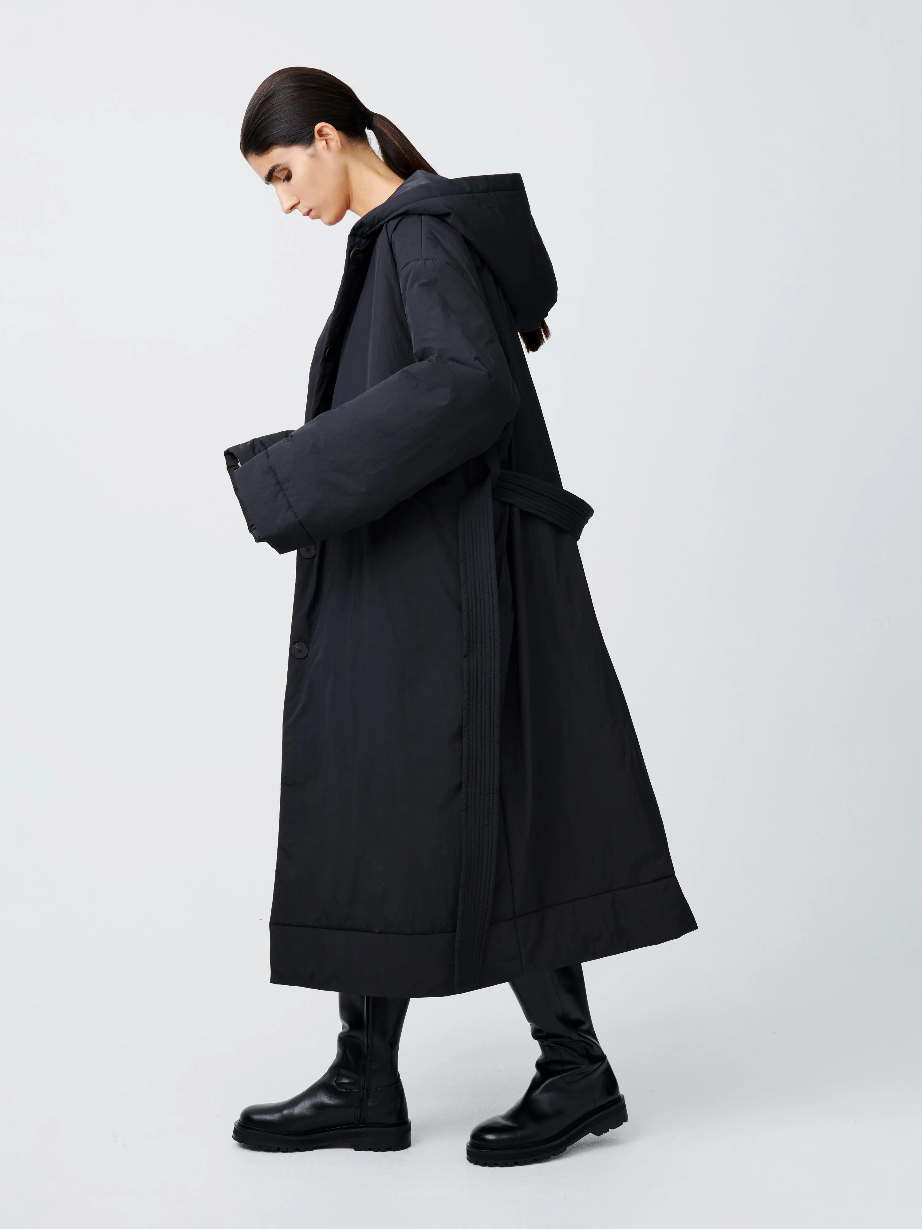 Kariba Ecodown Coat in Black