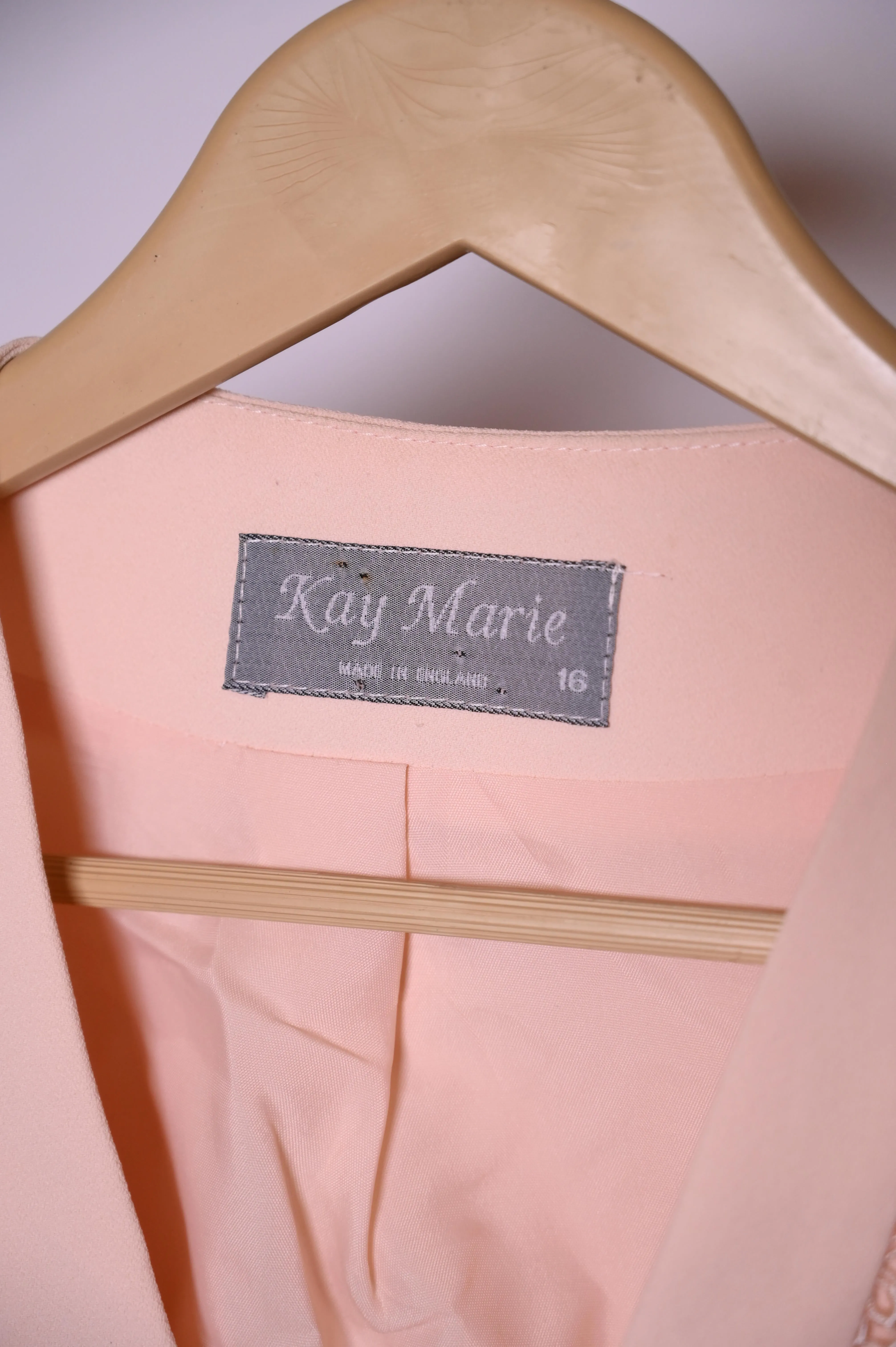 Kay Marie Peach Coat