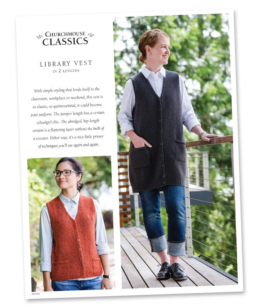 Library Vest Using Brooklyn Tweed Arbor