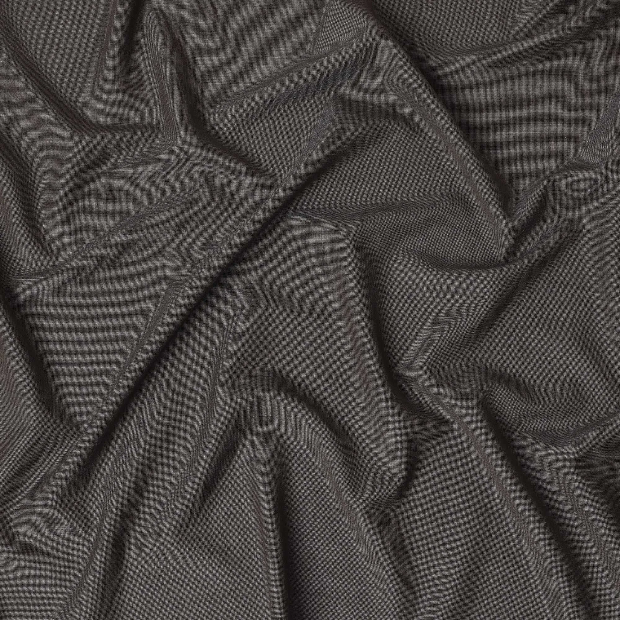 Light brown Premium pure Super 150's Italian All wool Suiting fabric in self design-D17284