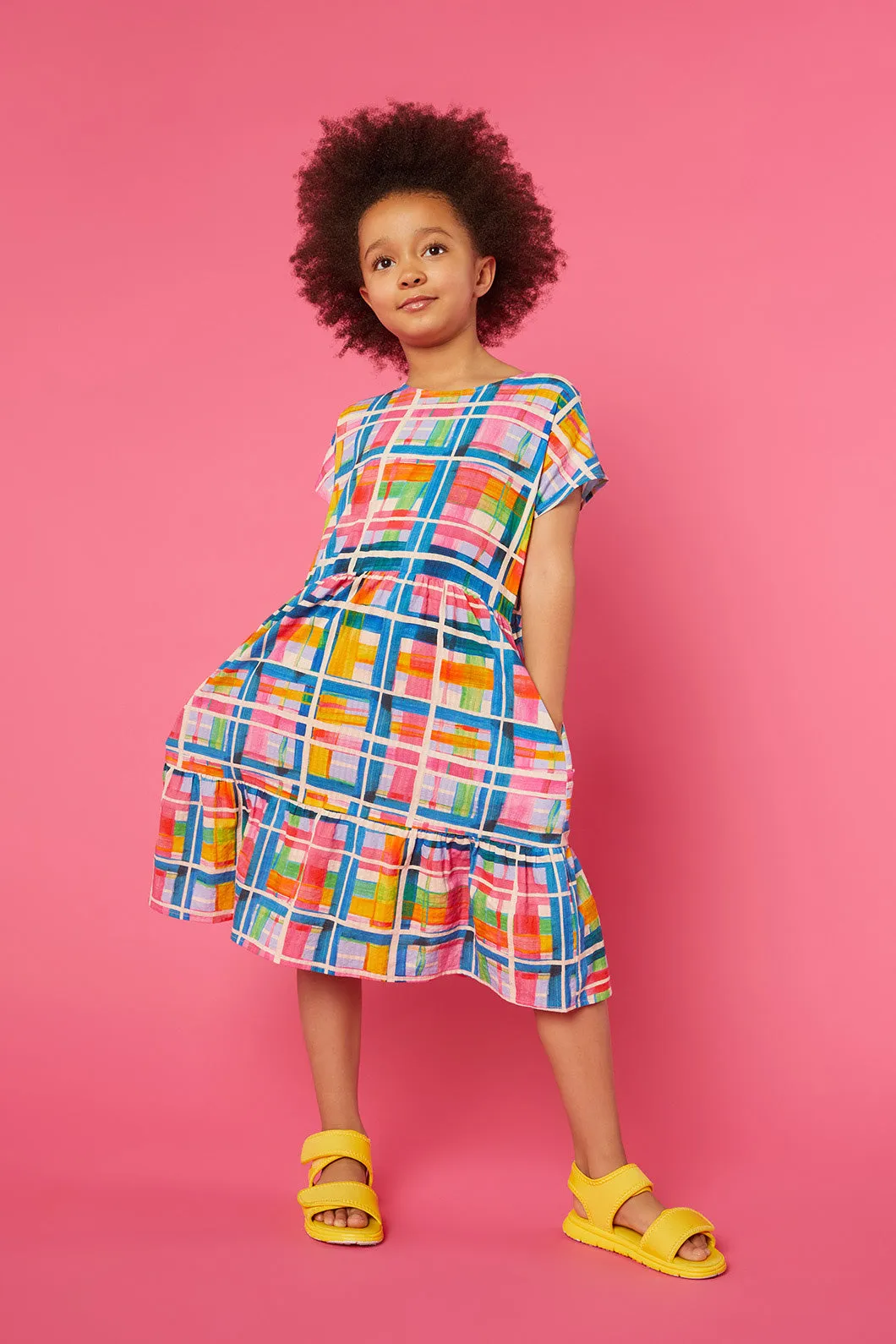 Madras Kids Dress