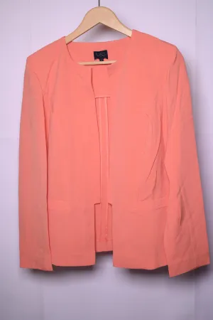 M&S Orange Coat