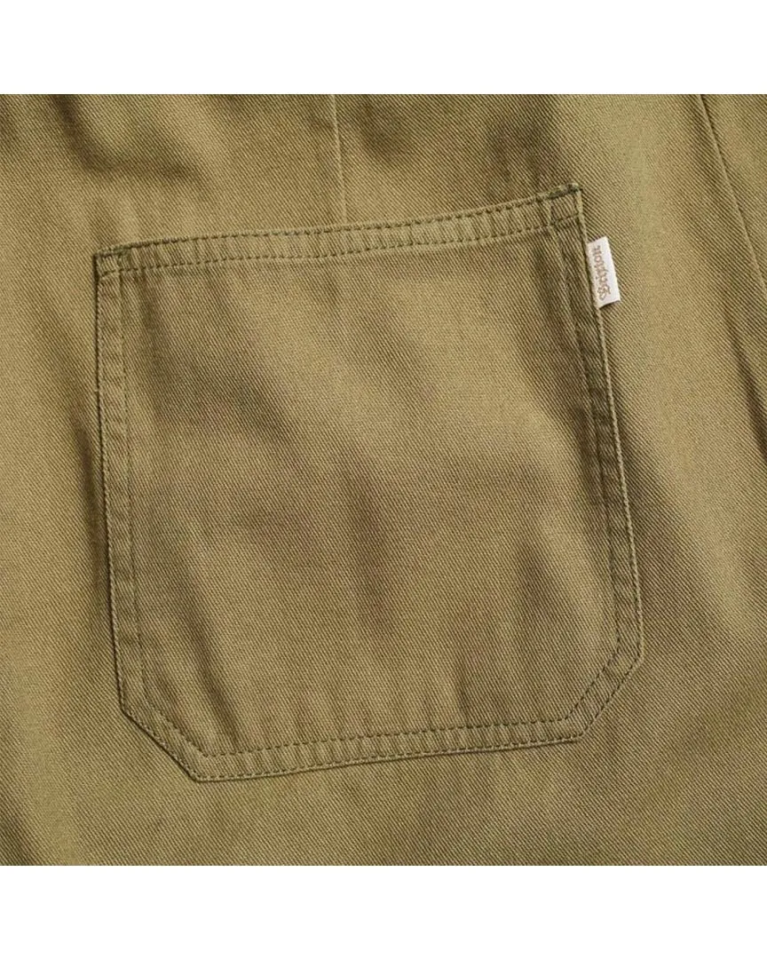 Melbourne Crop Overall Overalls - Washed Olive