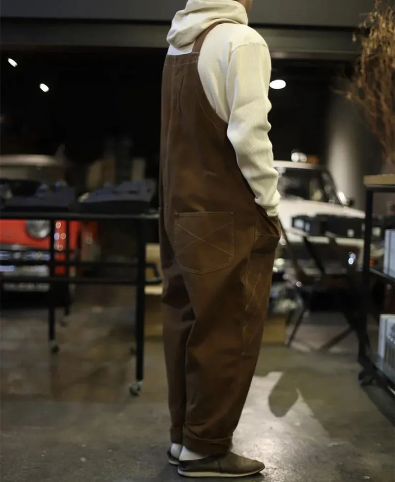 Men's Shinjuku Low Crotch Harem Overalls