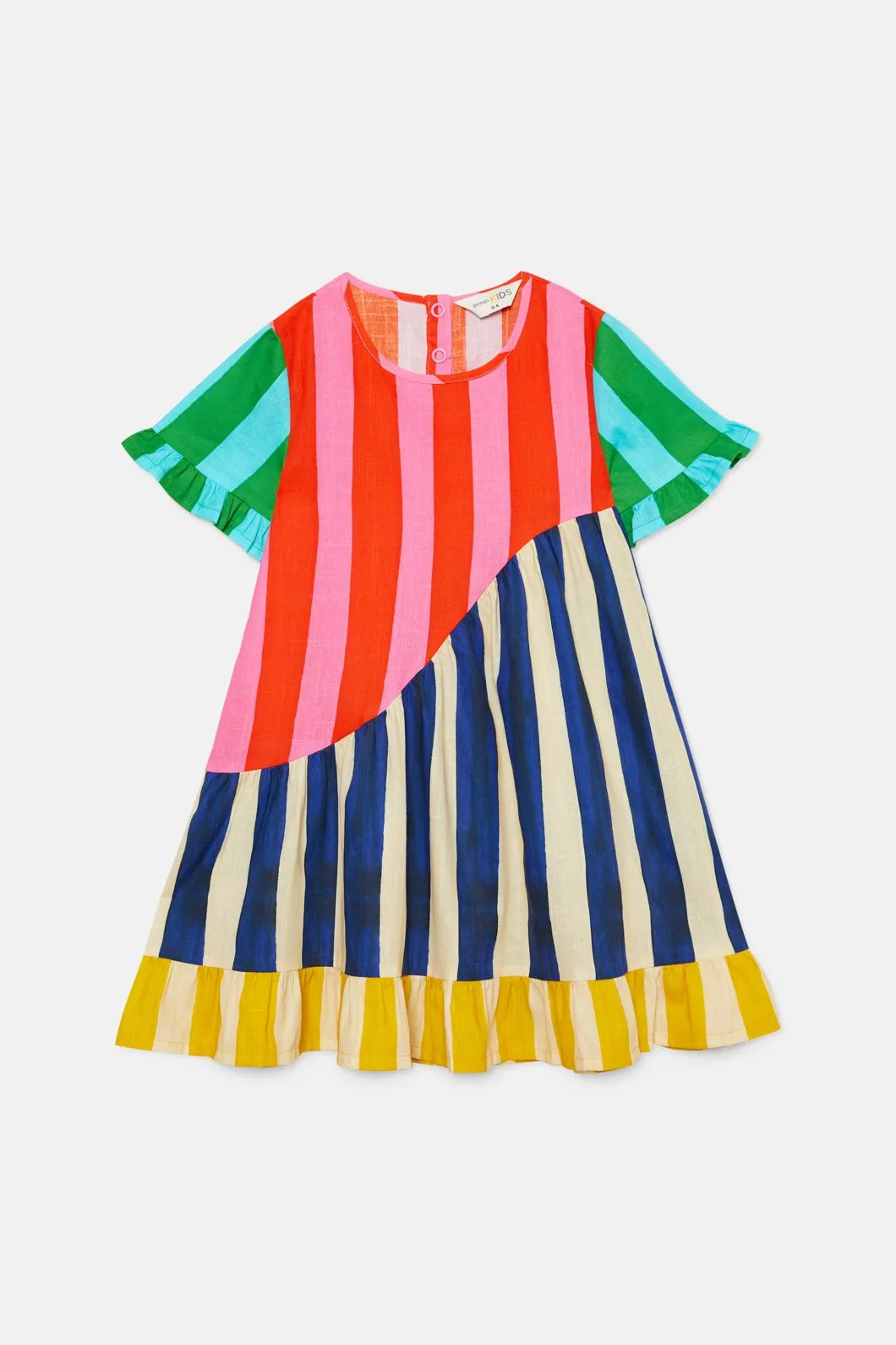 Multi Stripe Kids Dress