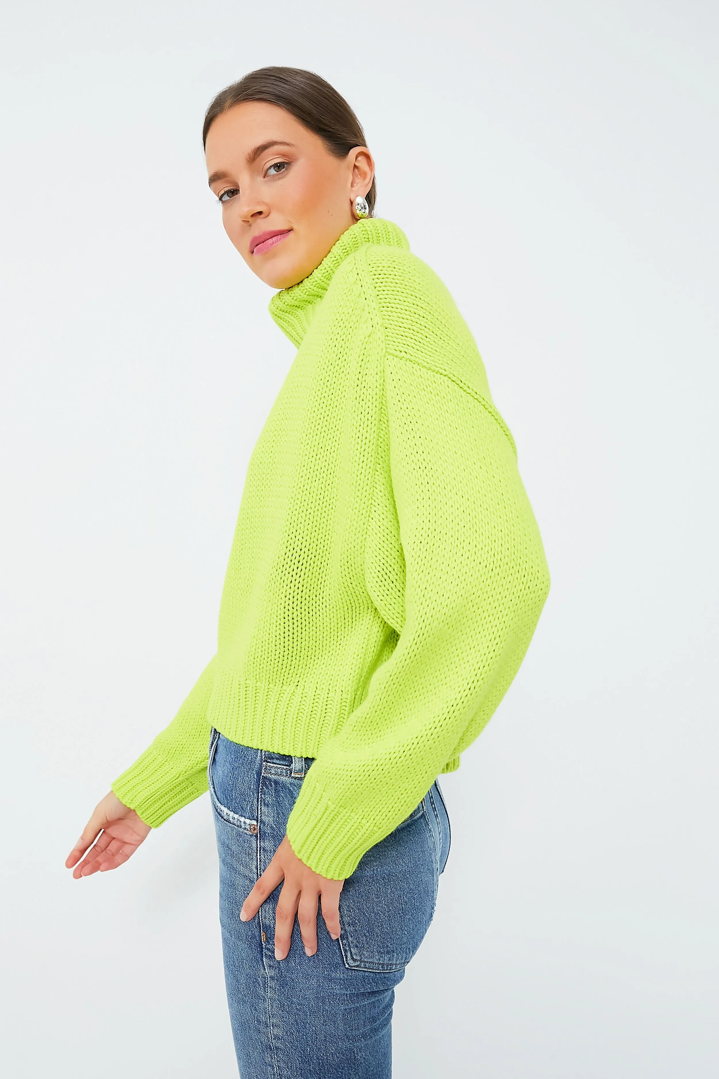 Peridot Edie Turtleneck Sweater