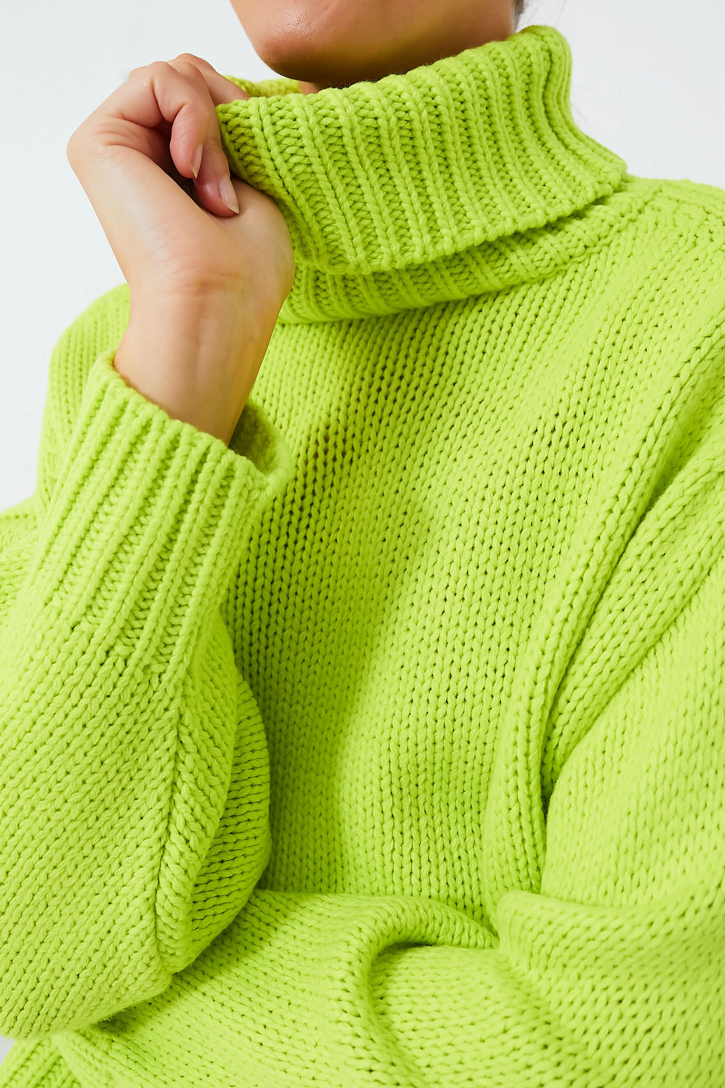 Peridot Edie Turtleneck Sweater