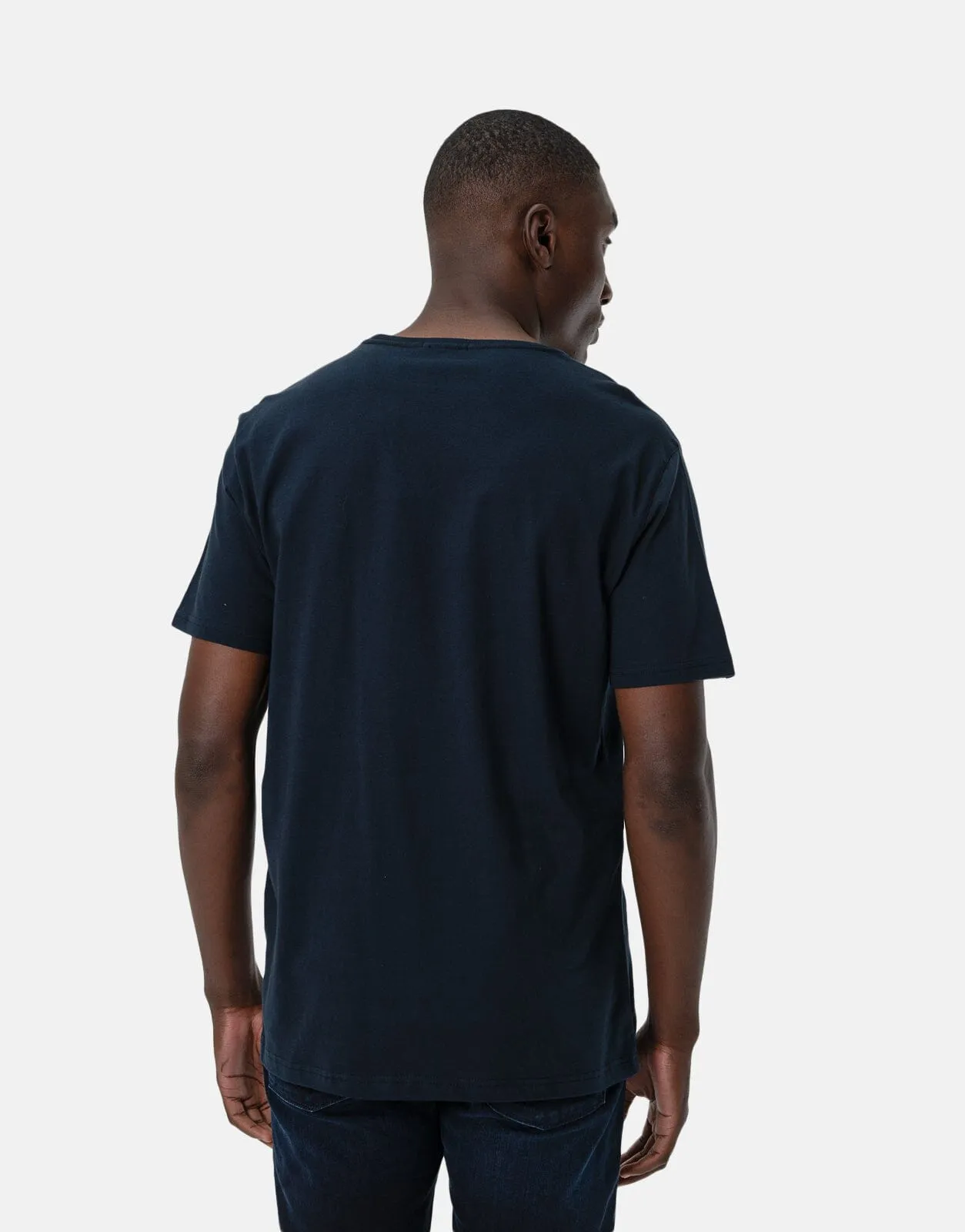 Polo Crest Flock T-Shirt Navy