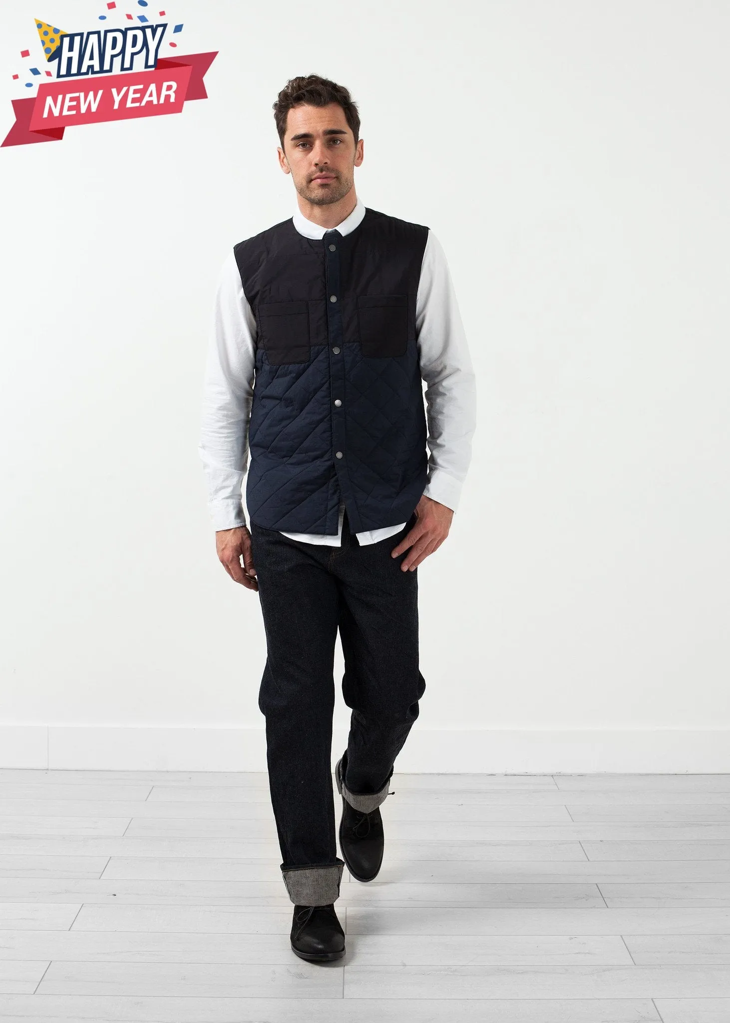 Reversible Quilted Vest