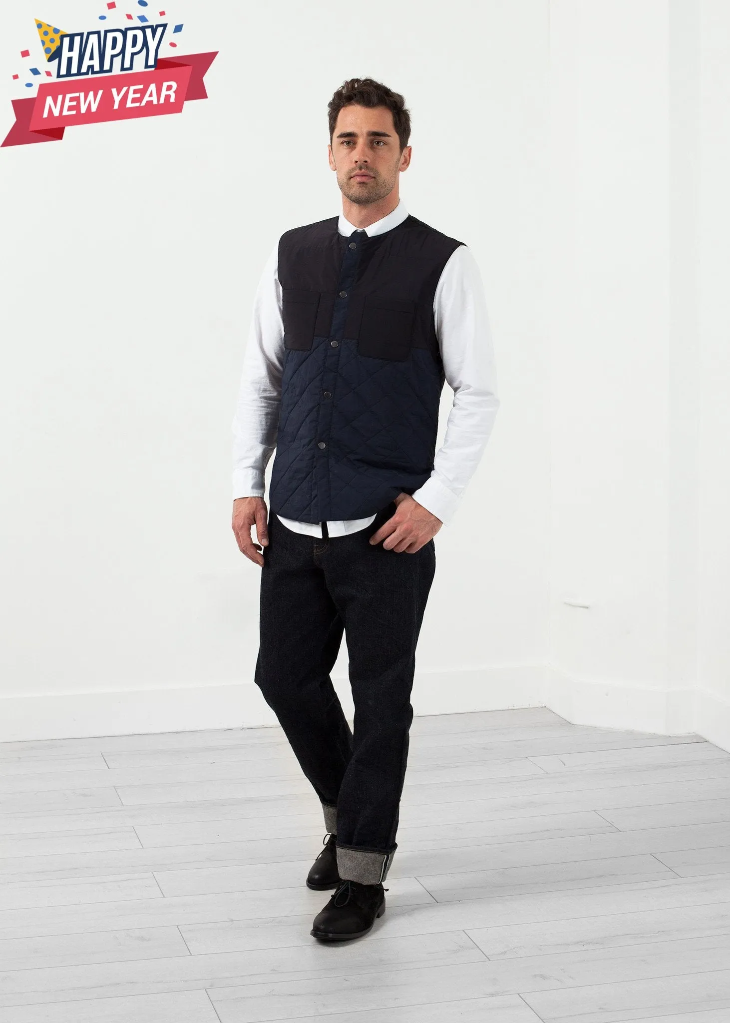 Reversible Quilted Vest