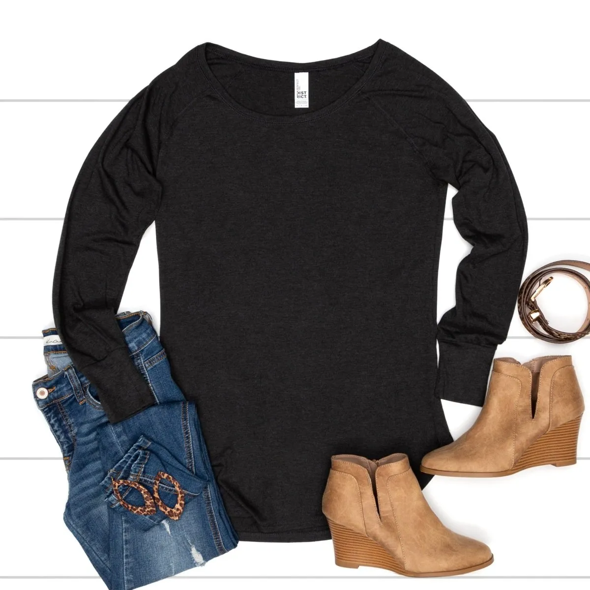 Soft Sophistication Long Sleeve Tunic