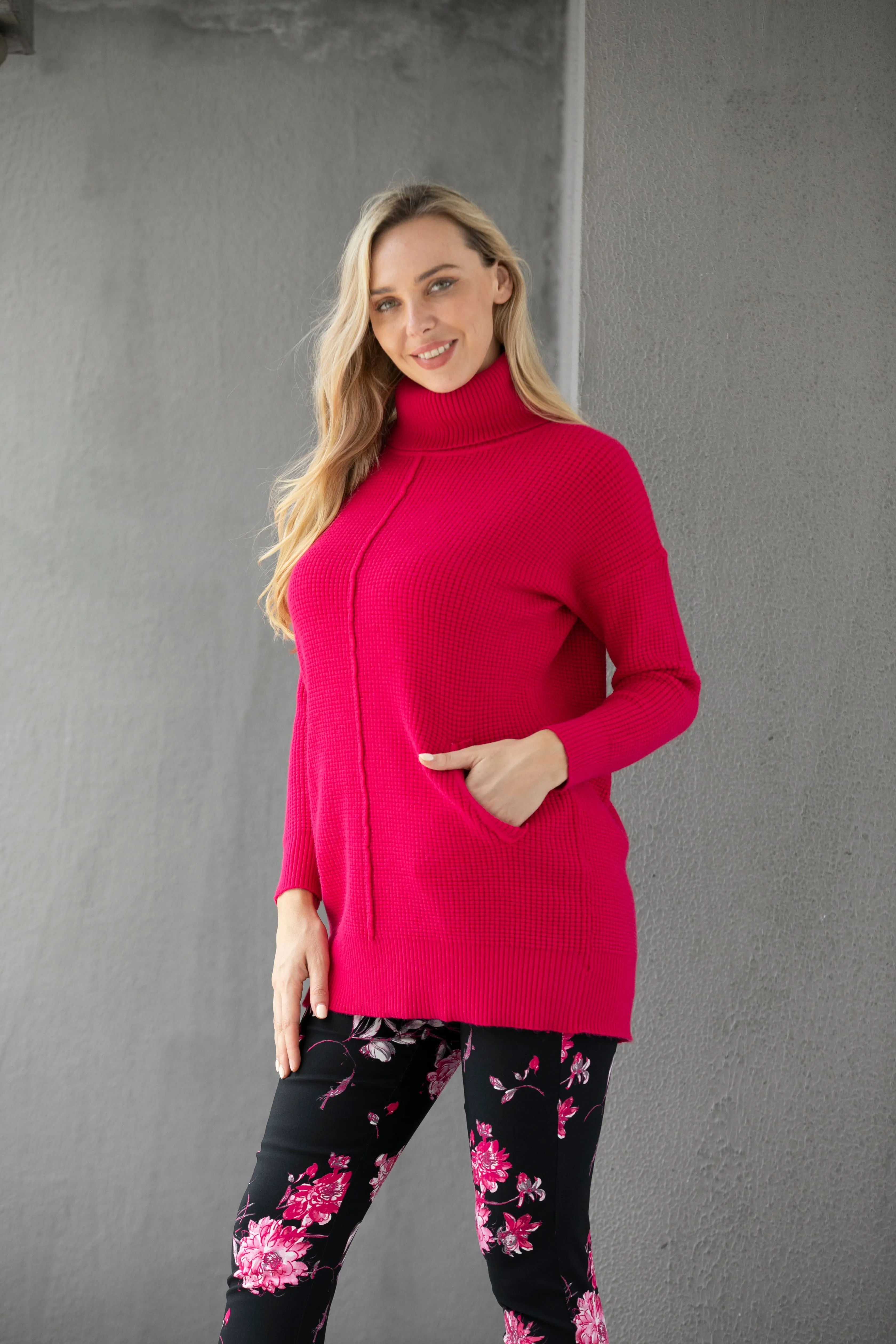 Suzanne's Waffle Knit Tunic