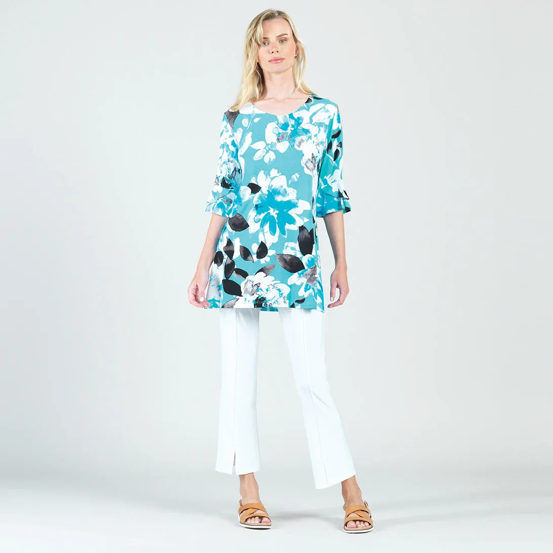 Tulip Cuff Tunic - Floral Petal - Final Sale!