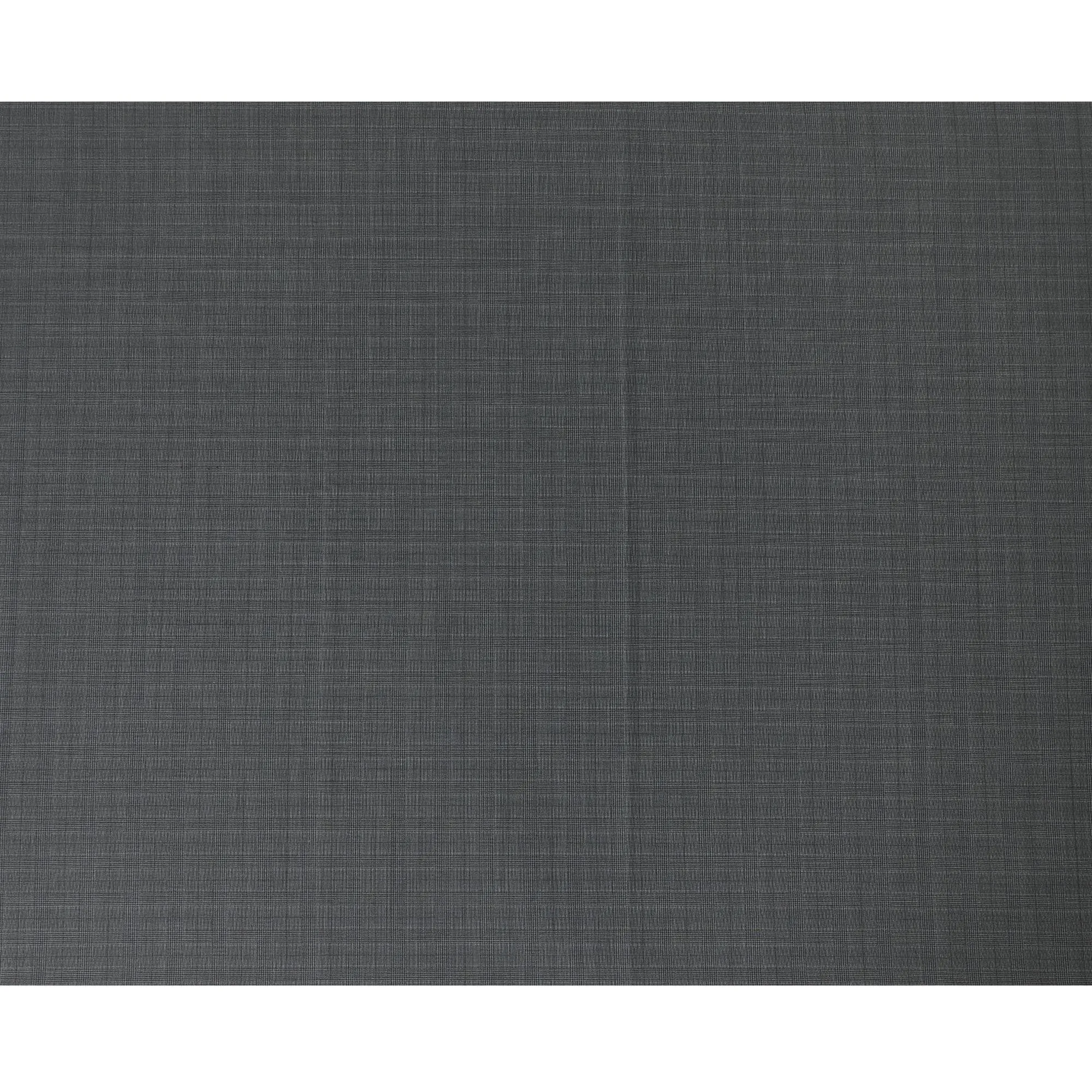 Uniform green Premium Italian wool suiting fabric with same tone and off white checks design-D11449