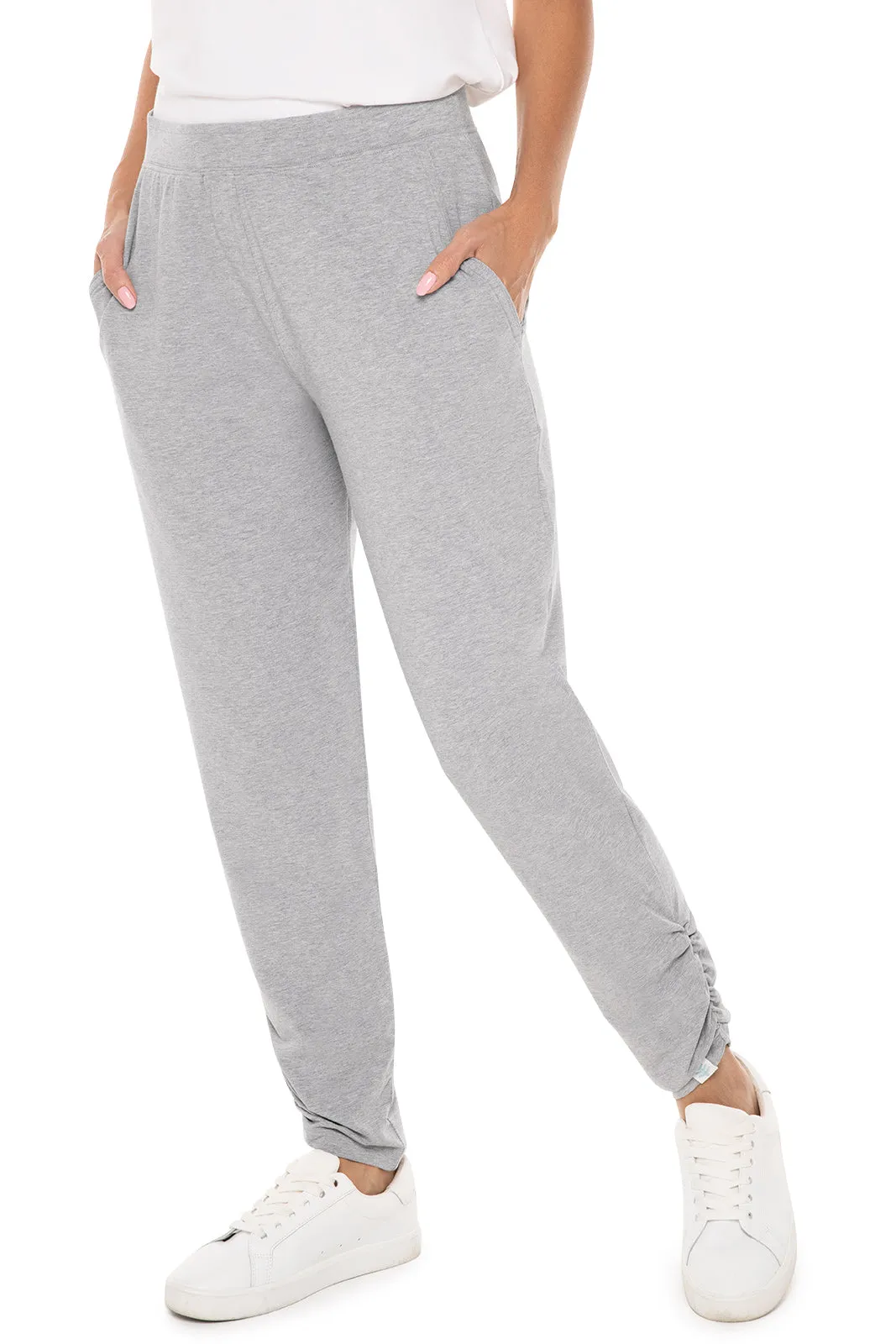 Women's Cafe Ruche Pants | Grey Heather