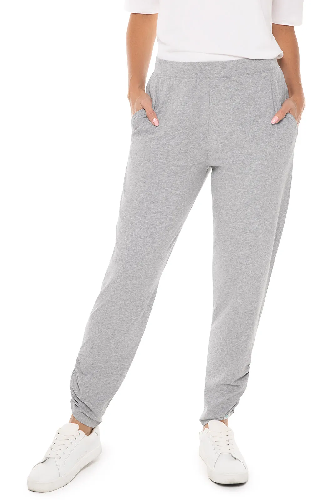 Women's Cafe Ruche Pants | Grey Heather