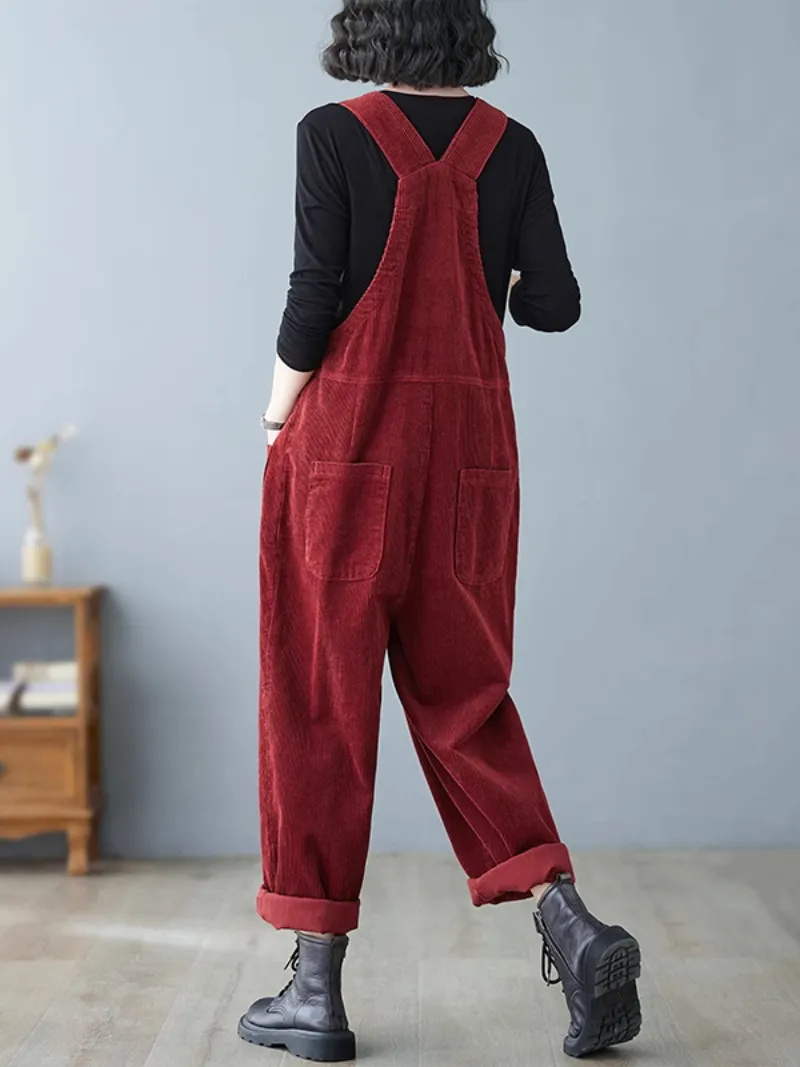 Women's Casual Baggy Overalls Dungarees for Any Occasion