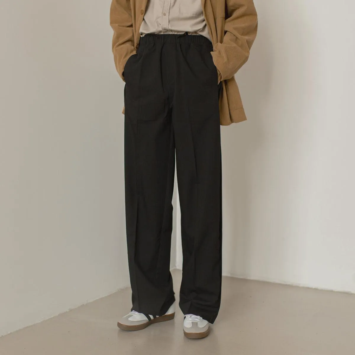 Zhou Office Wide Leg Trousers