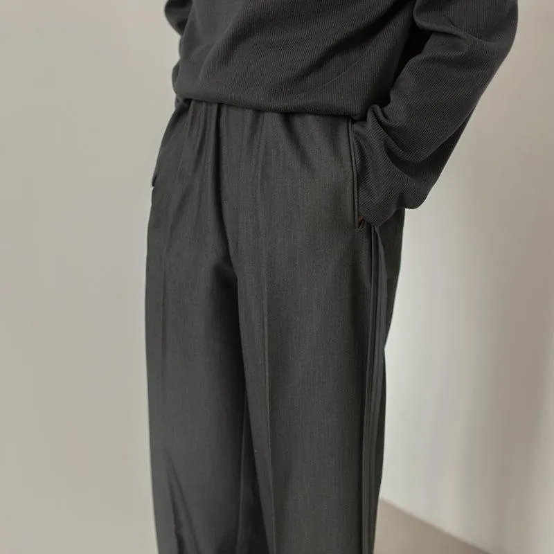 Zhou Office Wide Leg Trousers